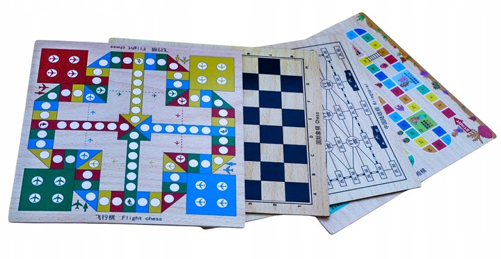 ZESTAW GIER PLANSZOWYCH 10W1 NAJPOPULARNIEJSZYCH CHIŃCZYK SZACHY BACKGAMMON