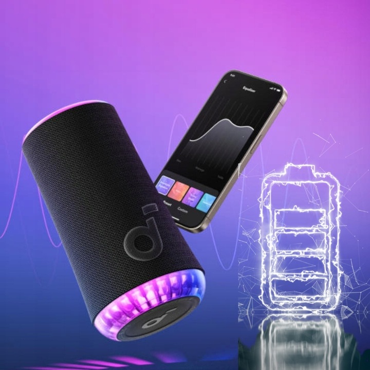 Głośnik Bluetooth Przenośny Bezprzewodowy Soundcore Glow Czarny