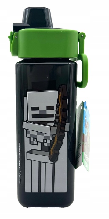 BIDON MINECRAFT KWADRATOWY 500ml POSTACI CREEPER