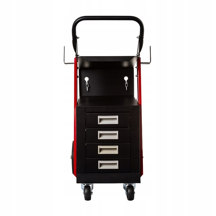 WÓZEK SPAWALNICZY DO SPAWAREK 4 SZUFLADY + PÓŁKA NA BUTLE