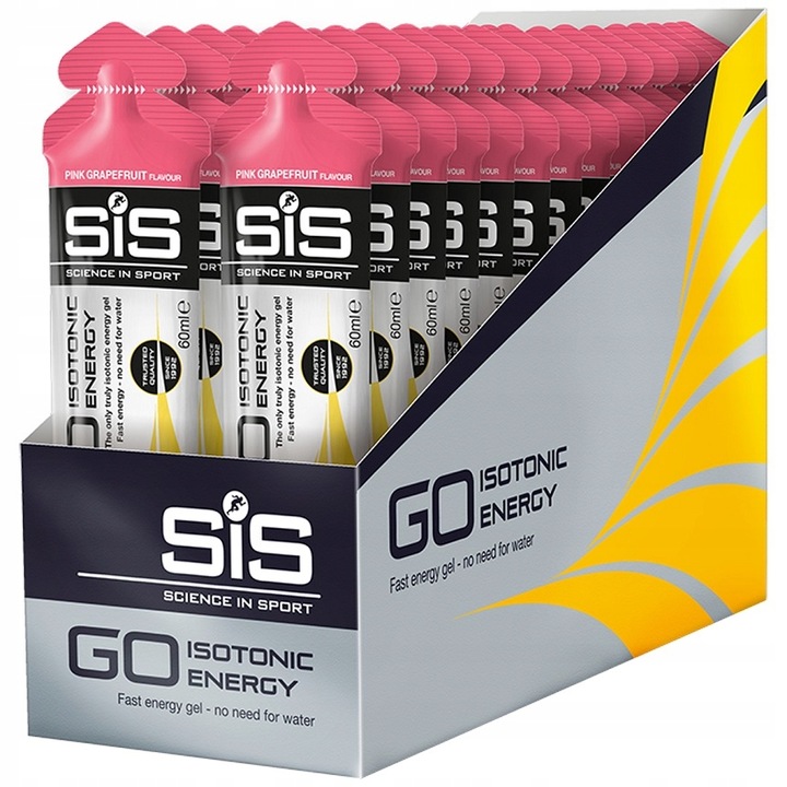 Żel energetyczny Science Sport GO Isotonic Gel 20x60ml RÓŻOWY GREJFRUT