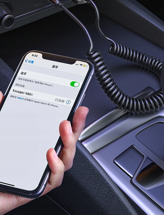 Adapter Audio Transmiter Bluetooth AUX Odbiornik