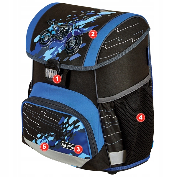 TORNISTER SZKOLNY HERLITZ LOOP PLUS CAMOUCROSS