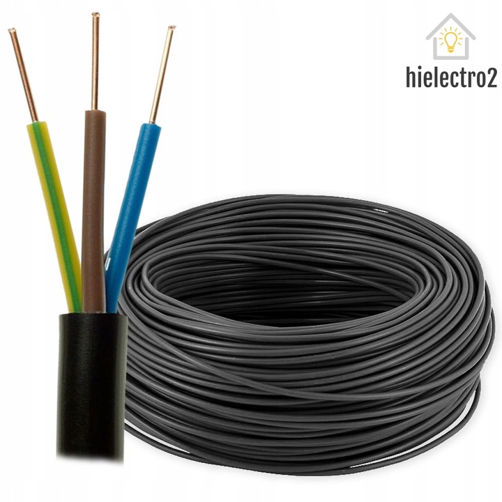 Kabel ziemny przewód YKY 3x1,5 mm2 50mb