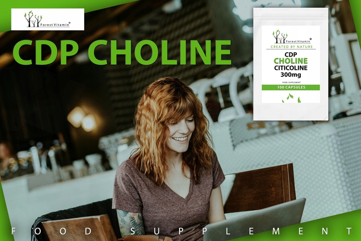 FOREST CDP CHOLINA CYTYKOLINA 60kaps PAMIĘĆ KONCENTRACJA ENERGIA MOCNA