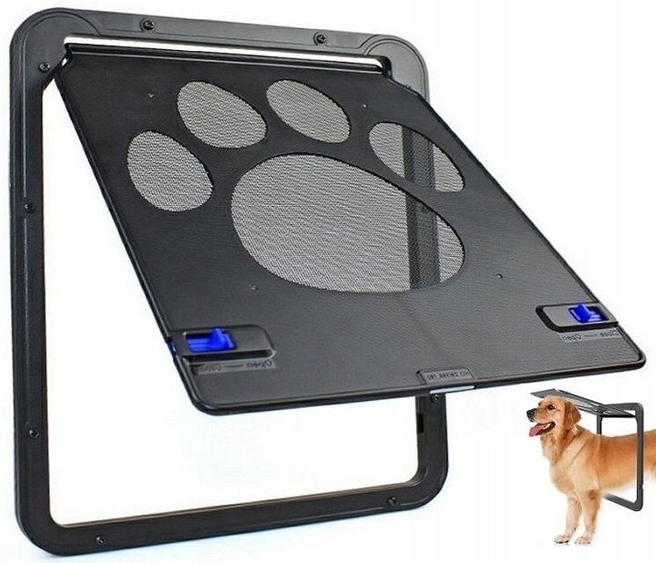 DRZWICZKI TUNEL KLAPKA DO DRZWI DLA KOTA PSA WEJŚCIE FURTKA WAHADŁOWE