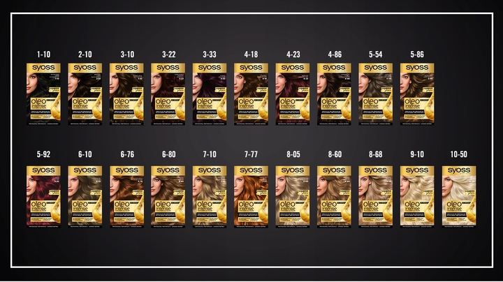 Syoss Oleo Farba do włosów czekolada brąz 4-86 x 2