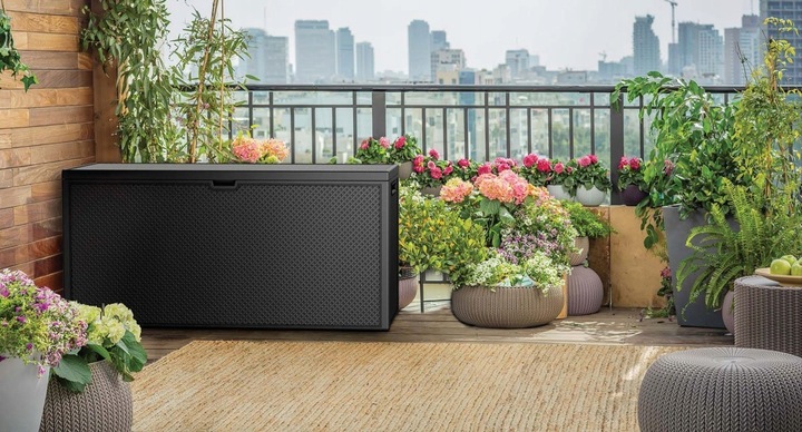 Skrzynia ogrodowa Keter Emily 280 l grafit