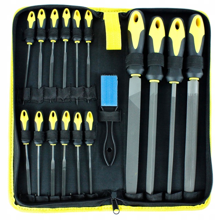 ZESTAW PILNIKÓW DO METALU DREWNA IGLAKI TARNIKI 18 EL. PILNIKI PILNIK W-WA