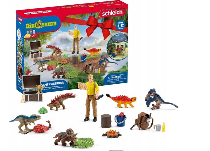 KALENDARZ ADWENTOWY DINOZAURY DINOZAUR SCHLEICH 98984