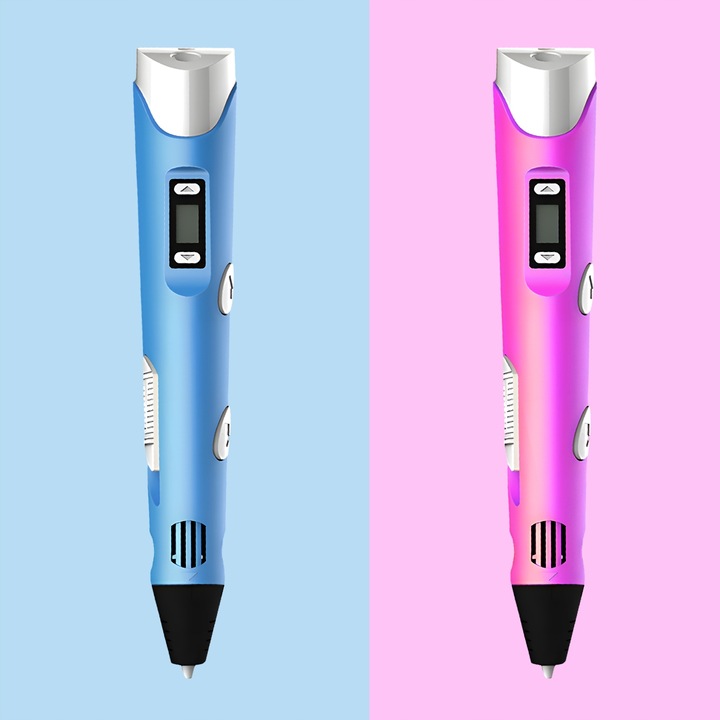 DŁUGOPIS 3D DRUKARKA MAGICZNY PEN DLA DZIECI ZESTAW + 10 METRÓW WKŁADU