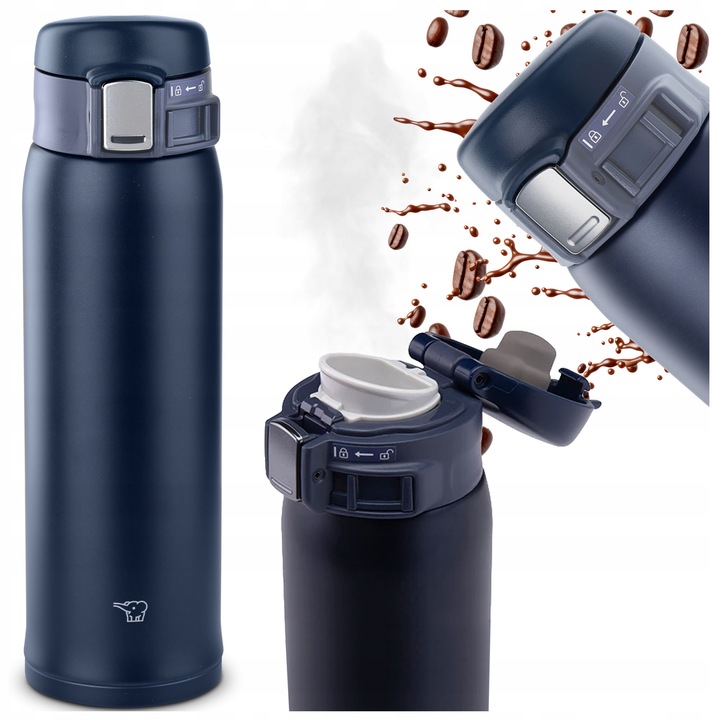 Kubek termiczny ZOJIRUSHI na kawę herbatę do samochodu SM-SF48-AD 0,48L