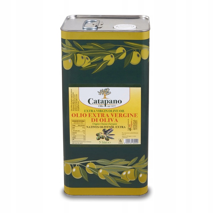Oliwa z oliwek z Włoch Extra Vergine - puszka 5L