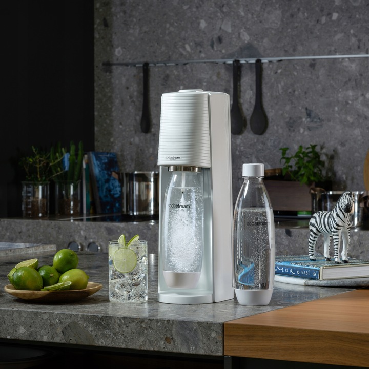 Butelki Soda Stream FUSE 2x1L białe - do zmywarki