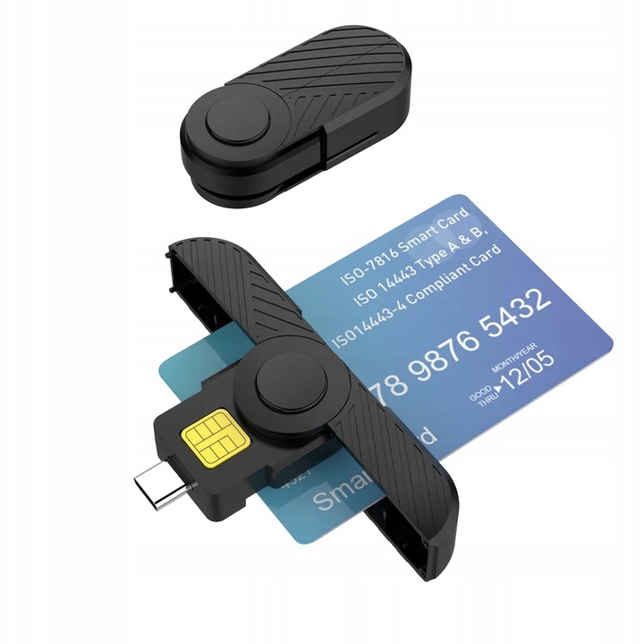 CR331 czytnik kart kierowców USB-C do smartfona