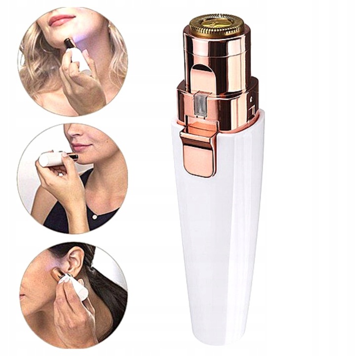 GOLARKA DO TWARZY I BRWI TRYMER DAMSKI 2w1 USB