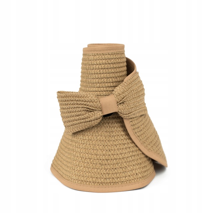 Daszek Przeciwsłoneczny na Lato Słońce GRANATOWE Rondo Duże Szerokie