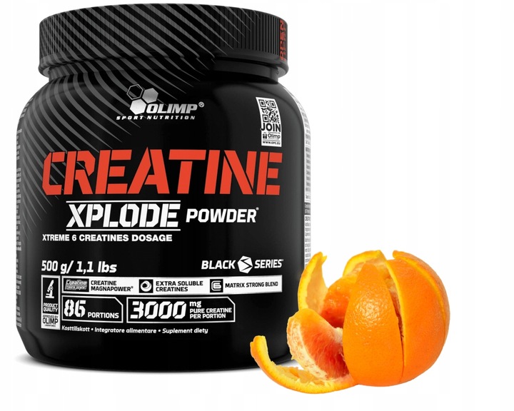 OLIMP CREATINE XPLODE 500g KREATYNA MIX TAURYNA STACK 6 FORM KREATYNY
