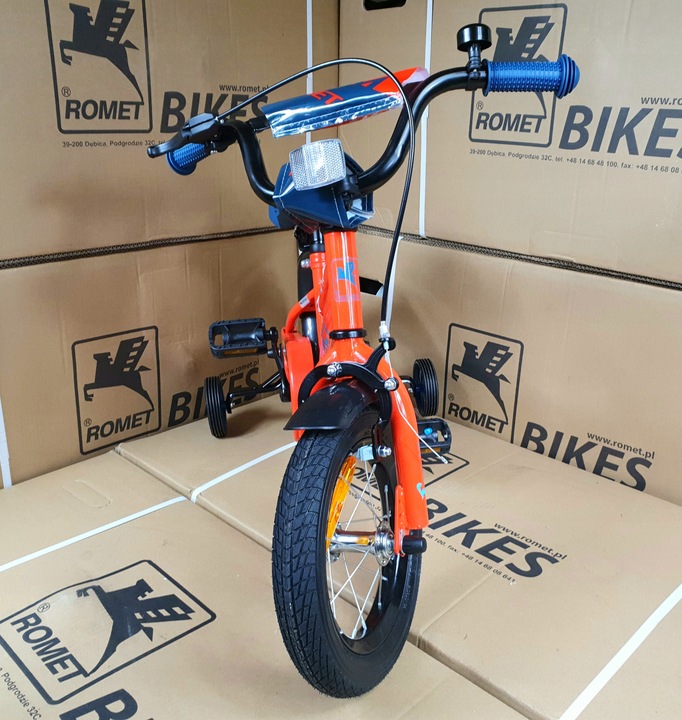 Rower rowerek dziecięcy dla chłopca Romet Tom 12 Czerwony