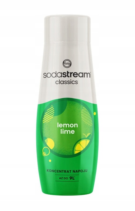 Zestaw Syrop koncentrat do wody SodaStream Lemon Lime 2x440 ml Torba GRATIS