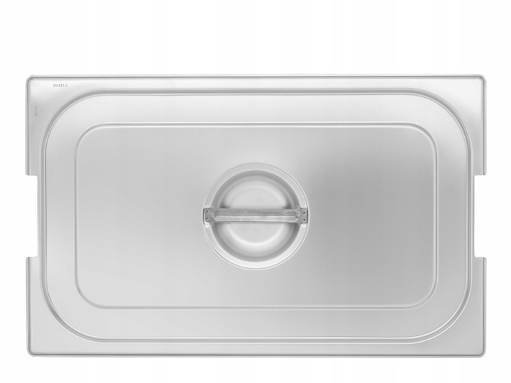 Pokrywa gastronomiczna GN 1/1 stal nierdzewna z wycięciem TECHNICA