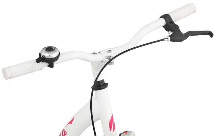 Rower dziecięcy INDIANA Moena 20 cali dla dziewczynki Biały