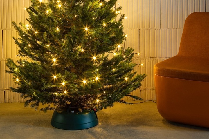 Stojak pod choinkę STABILNY PODSTAWA POD DRZEWKO ZIELONA DO 2,5 METRÓW