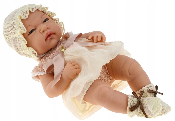 LALKA BOBAS JAK PRAWDZIWA NIEMOWLĘ DZIDZIUŚ DZIEWCZYNKA 30cm