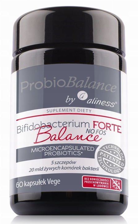 PROBIO BALANCE BIFIDOBACTERIUM FORTE NO FOS 60 KAPS. - Aliness