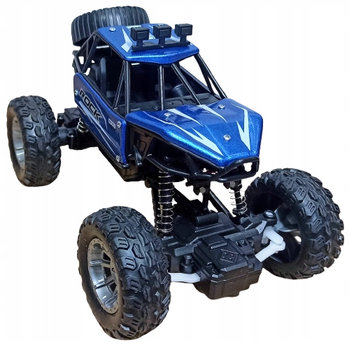 Autko Zdalnie Sterowane MONSTER TRUCK METAL LED dla Dzieci samochód RC auto