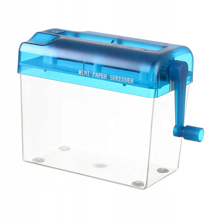 Ręczna niszczarka do papieru Niszczarka ręczna Mini niszczarka do papieru