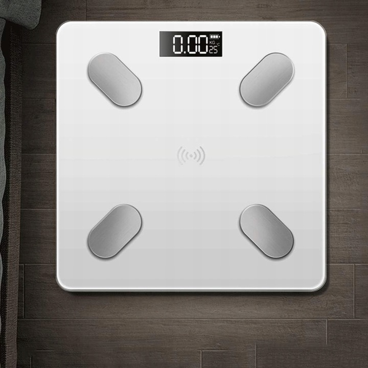 Inteligentna Waga Łazienkowa Analityczna Precyzyjna Elektroniczna Cyfrowa