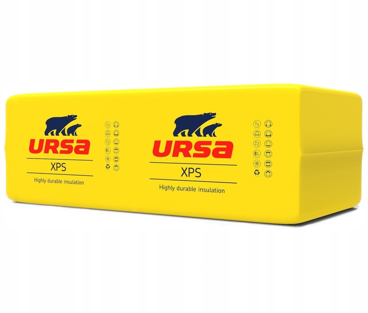 STYROPIAN STYRODUR XPS URSA 5cm 6m2 POLISTYREN EKSTRUDOWANY FREZOWANY