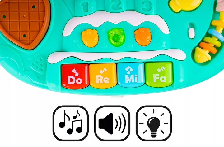 PCHACZ JEŹDZIK CHODZIK INTERAKTYWNY HULAJNOGA STOLIK 5w1 DLA DZIECI