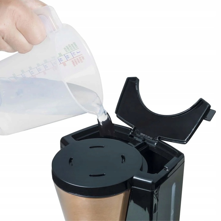 EKSPRES PRZELEWOWY 900W Z TERMOSEM 1L - KOLOR MIEDZIANY