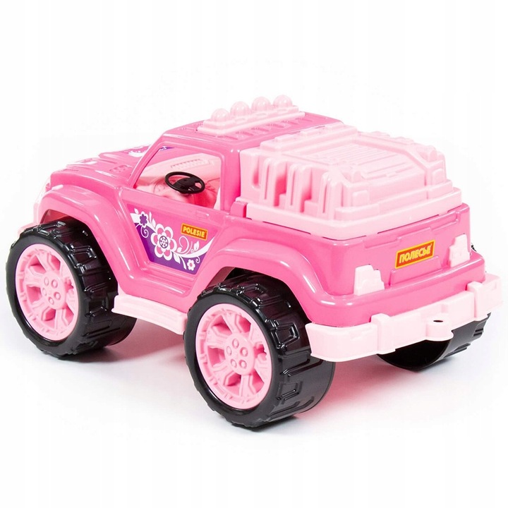 Samochód terenowy Jeep legion 38cm AUTO RÓŻOWY