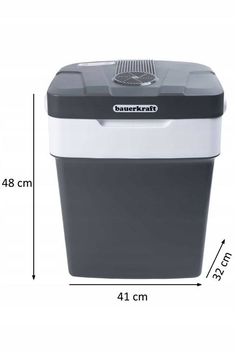 Lodówka turystyczna USB 29l przenośna samochodowa funkcja grzania wkład