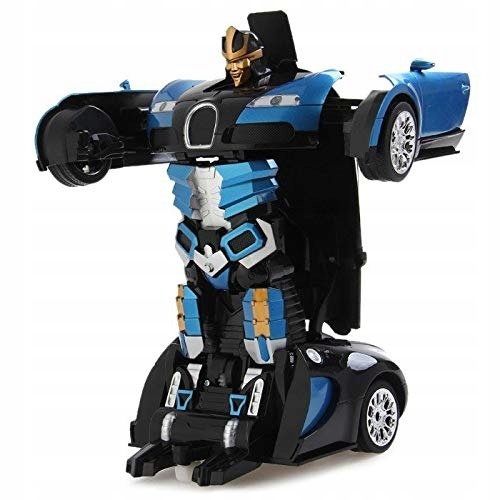 ROBOT SAMOCHÓD 2W1 BUGATTI ZDALENIE STEROWANY R/C PILOT USB AKUMULATORY