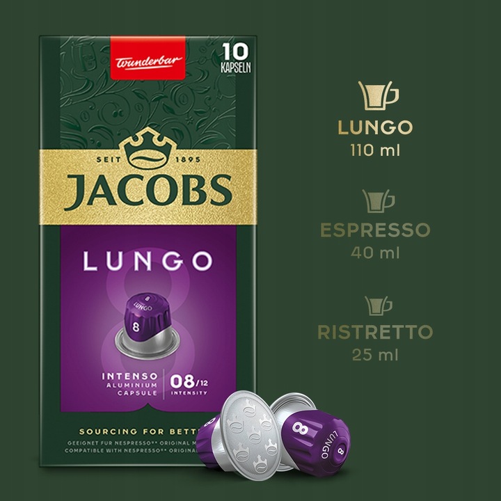 Kapsułki Jacobs L'OR do Nespresso(r)* mix rodzajów, 90+10 kaw GRATIS!