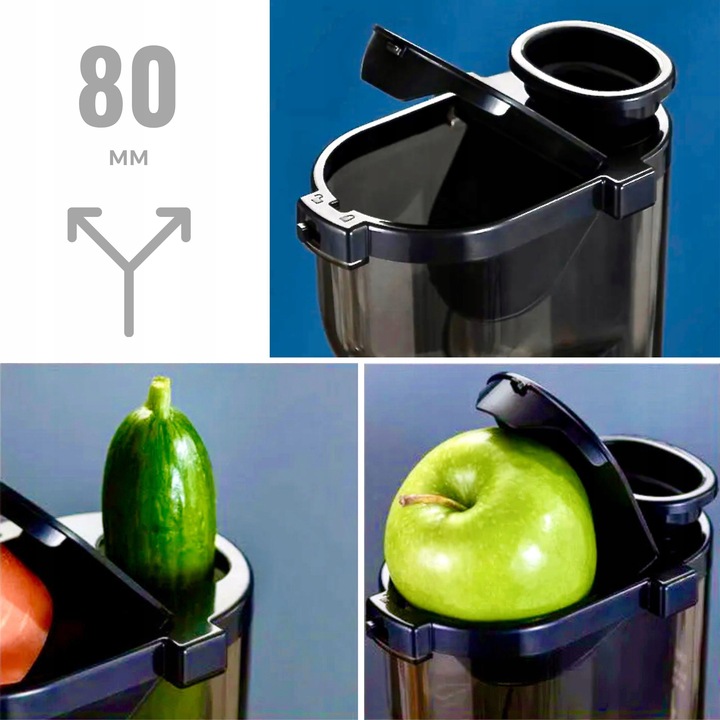 WYCISKARKA WOLNOOBROTOWA DO SOKÓW JAKOŚĆ PREMIUM! CYFROWY PANEL DOTYKOWY!