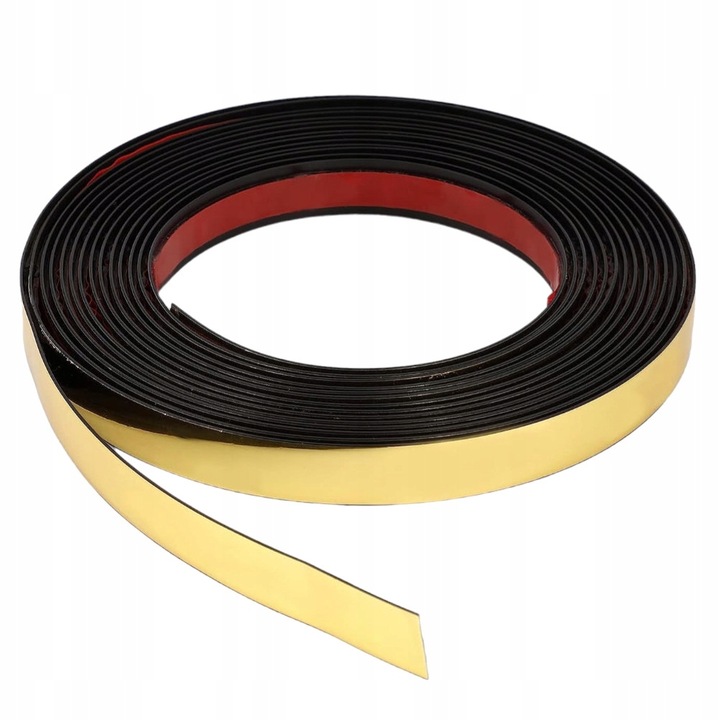 LISTWA DEKORACYJNA OZDOBNA ZŁOTA PVC 21mm GOLD 10 METRÓW SAMOPRZYLEPNA