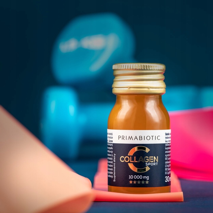 KOLAGEN DO PICIA PRIMABIOTIC COLLAGEN SPORT WOŁOWY 10 000MG 30ml x 30szt