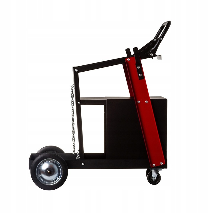 WÓZEK SPAWALNICZY DO SPAWAREK 4 SZUFLADY + PÓŁKA NA BUTLE