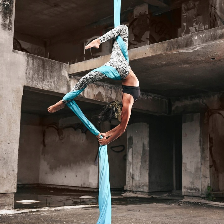 Szarfa akrobatyczna, chusta aerial silk 8 metrów Wybierz kolor