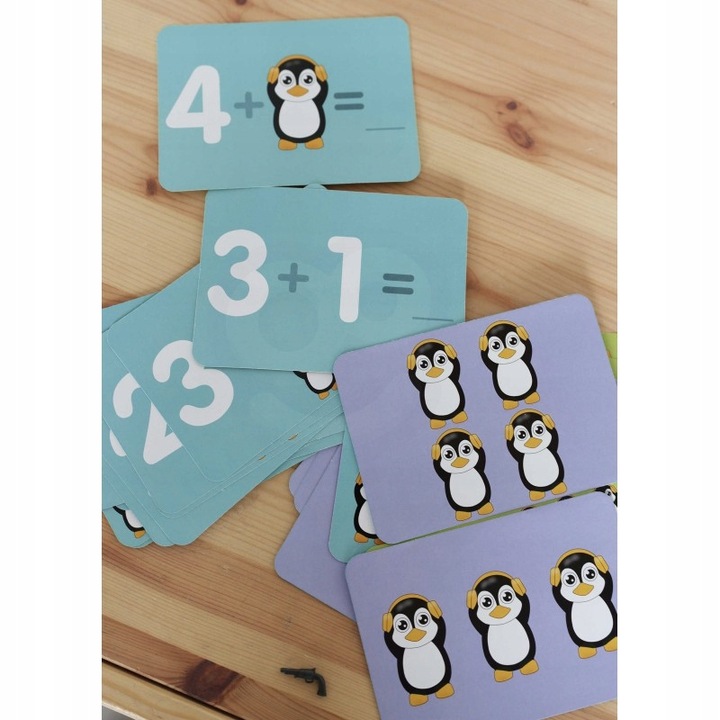 WAGA SZALKOWA RÓWNOWAŻNA EDUKACYJNA Nauka Liczenia Pingwin DLA DZIECI