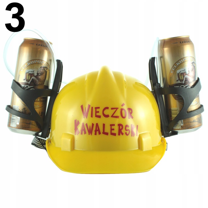 KASK i KAMIZELKA ślub prezent URODZINY 18-99 kawalerskie pana młodego WZORY