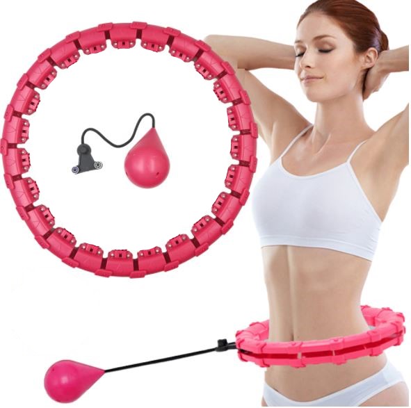 HULA HOP Z OBCIĄŻENIEM Odchudzające z Obciążnikiem Smart Wypustki HULAHOP