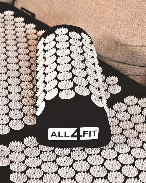 ZESTAW DO AKUPRESURY KOLCE PODUSZKA MATA XXL POKROWIEC ALL4FIT KRĘGOSŁUP