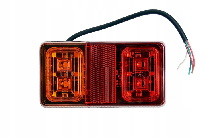 Lampa zespolona tylna LED DIODOWA przyczepy bagażnika rowerowego PARA
