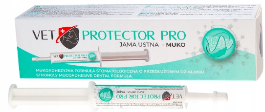 JM SANTE VET PROTECTOR PRO JAMA USTNA – MUKO dla psa i kota 15 ml
